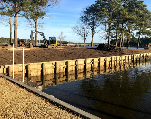 Bulkheads  Coastal Timbers